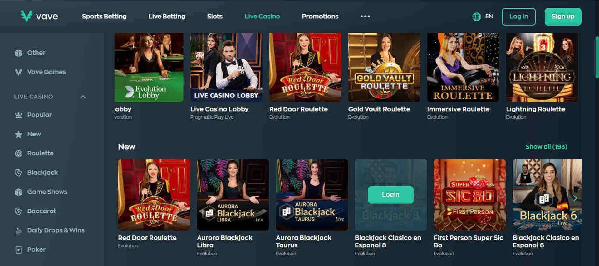 Cassino betsson